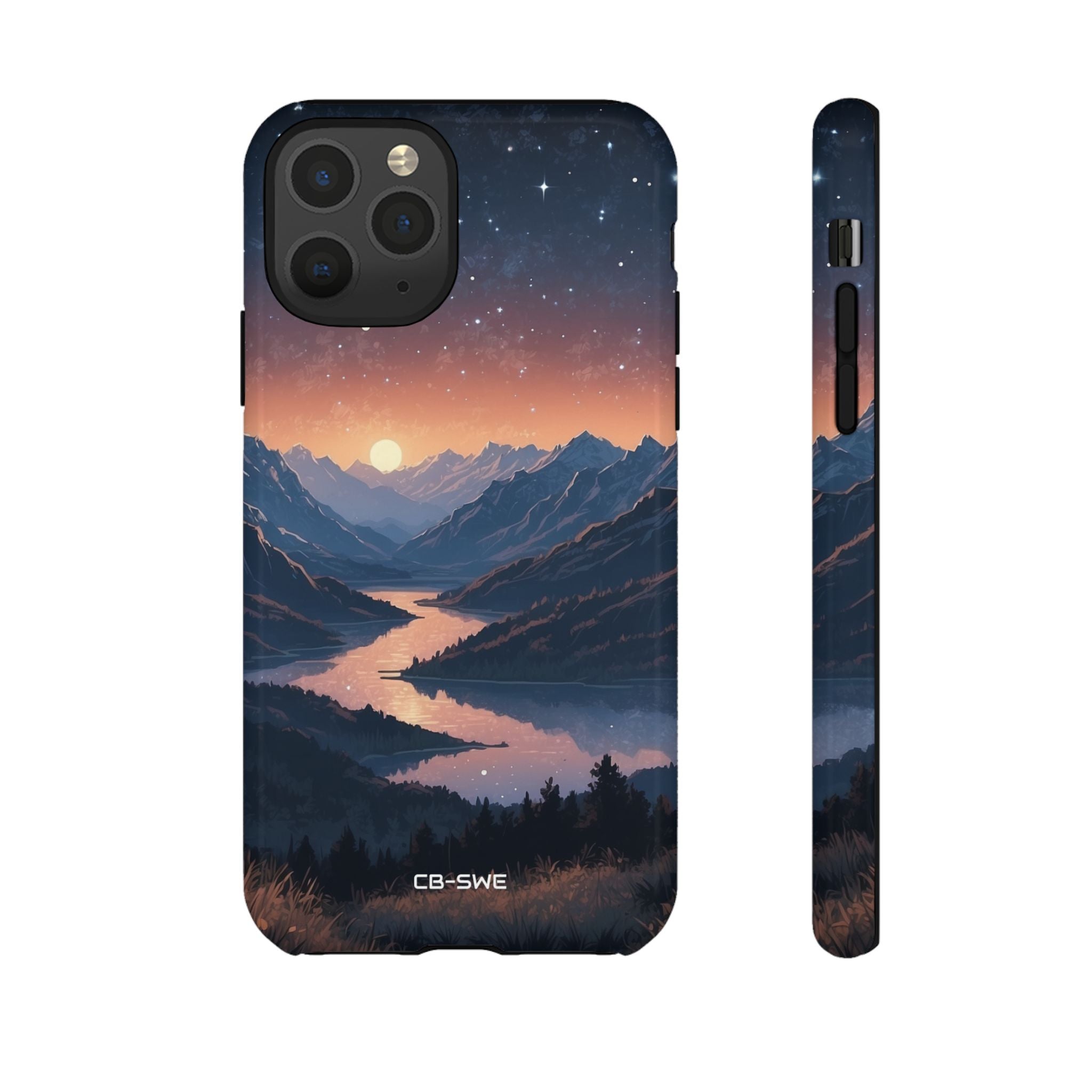 Mountains Embrace Light - iPhone Case