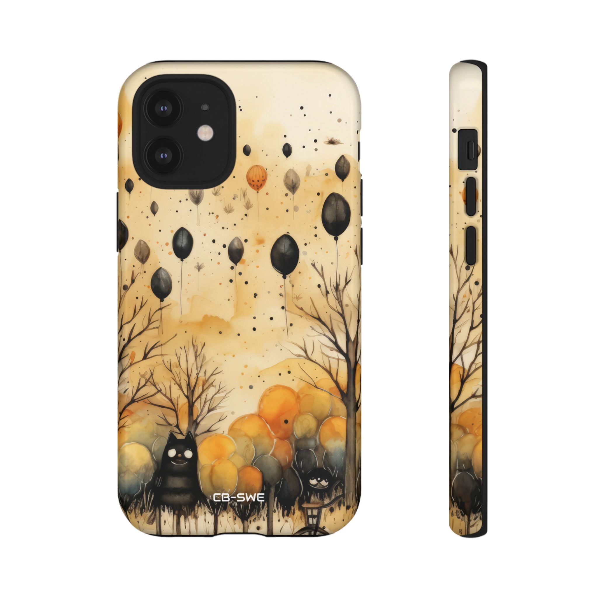 Balloons Drift Skyward - iPhone Case