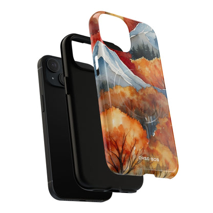 Snowcap Radiance iPhone 15 Case - Tough+