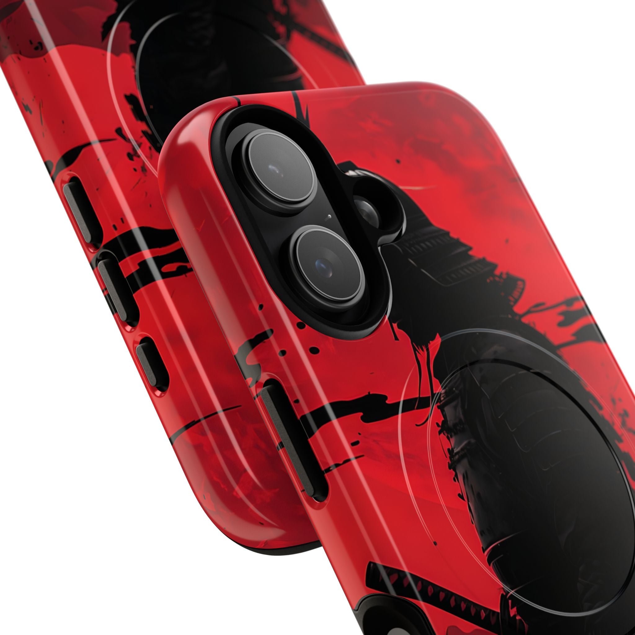 Crimson Samurai iPhone 17 Case - Tough+