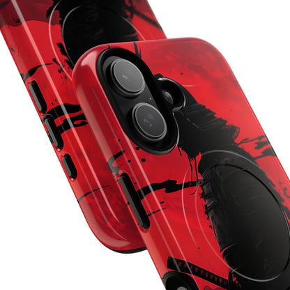 Crimson Samurai iPhone 17 Case - Tough+