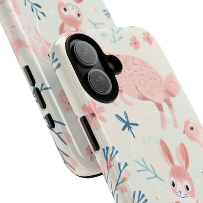 Pastel Whimsical Nature - Tough + MagSafe® iPhone 16 Phone Case