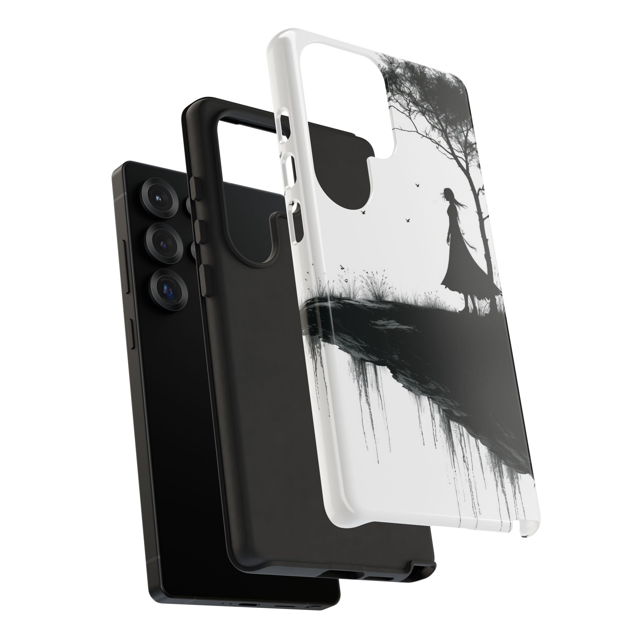 Cliffside Silhouette Samsung S25 Ultra Case - Tough