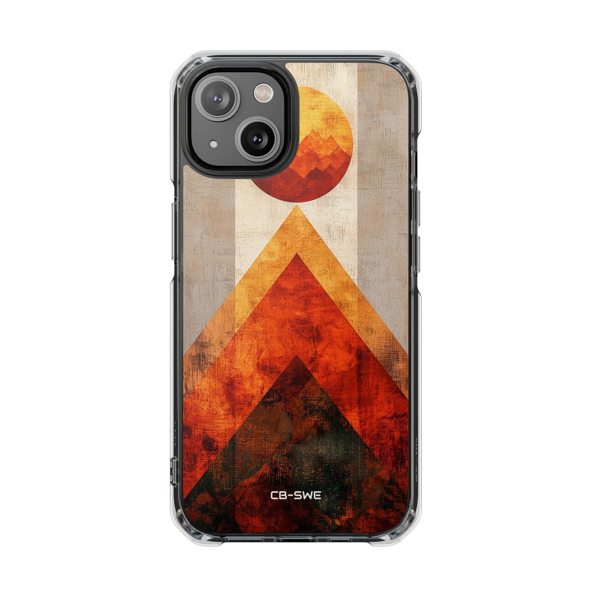 Sun Embraces Mountains iPhone Case - Impact