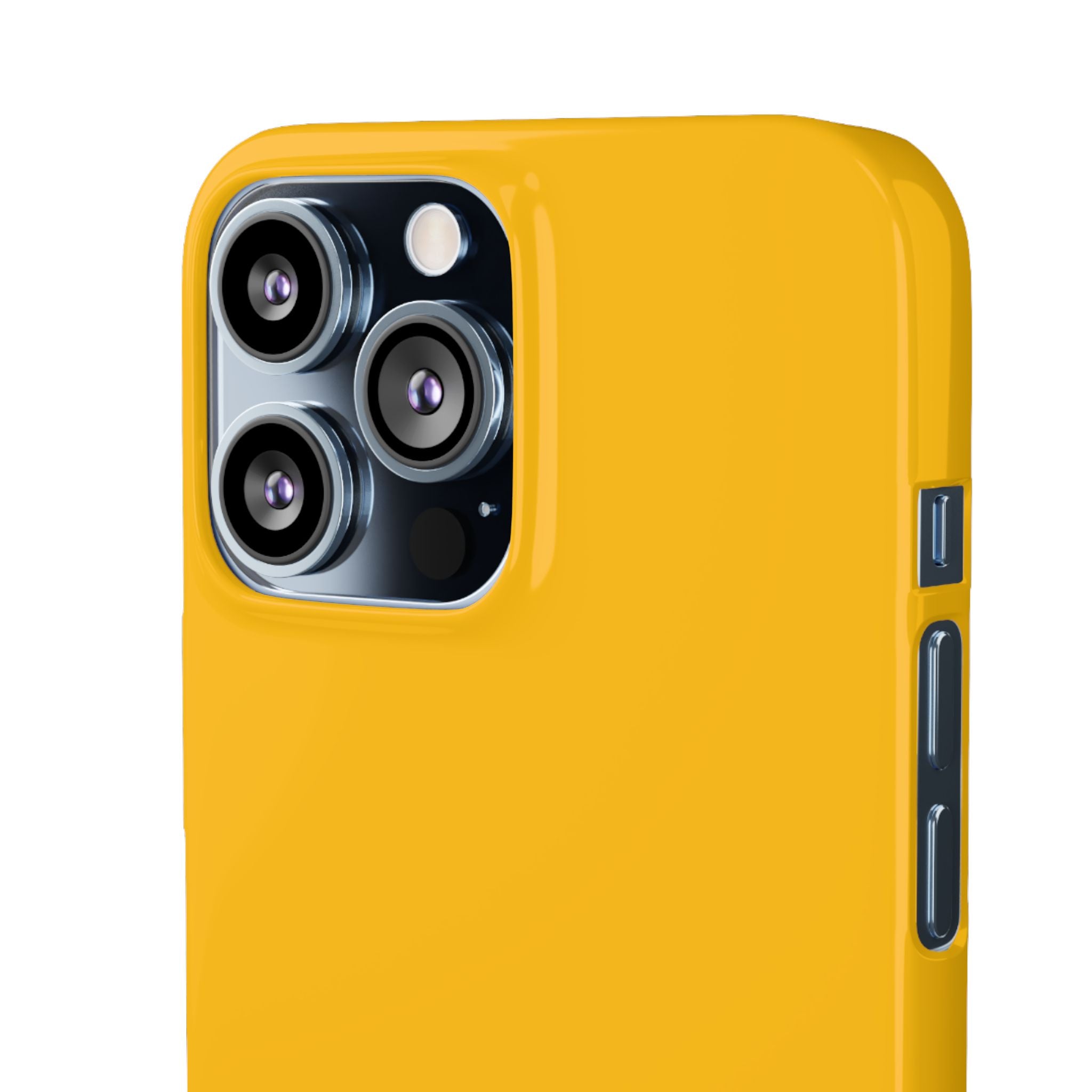 Amber Yellow - Slim iPhone 13 Phone Case