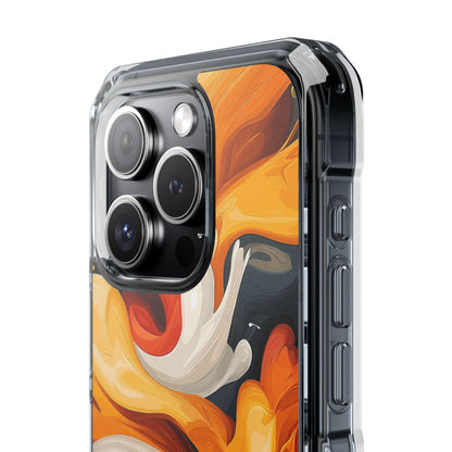 Crimson Ribbon iPhone 15 Pro Case - Impact