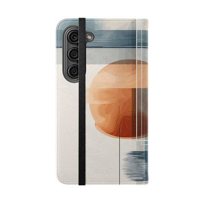 Amber Orbit - Samsung S23 Case - Wallet