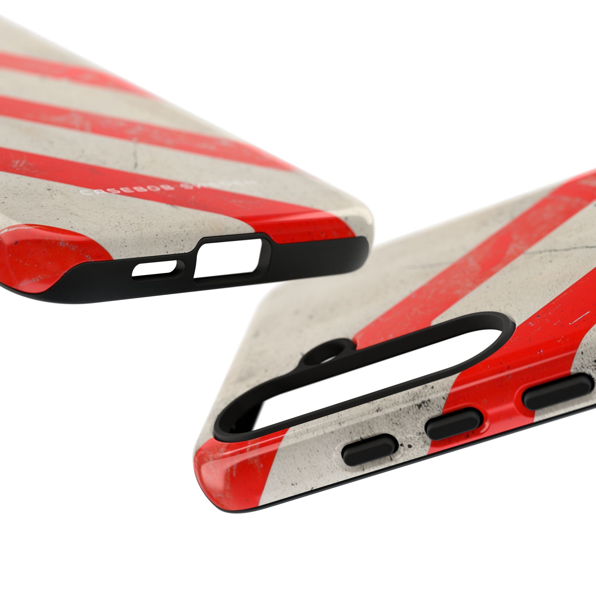 Striker Crimson Stripes Samsung S24 - Tough Phone Case