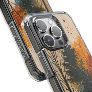 Autumnal Whispers - Phone Case for iPhone (Clear Impact - Magnetic)