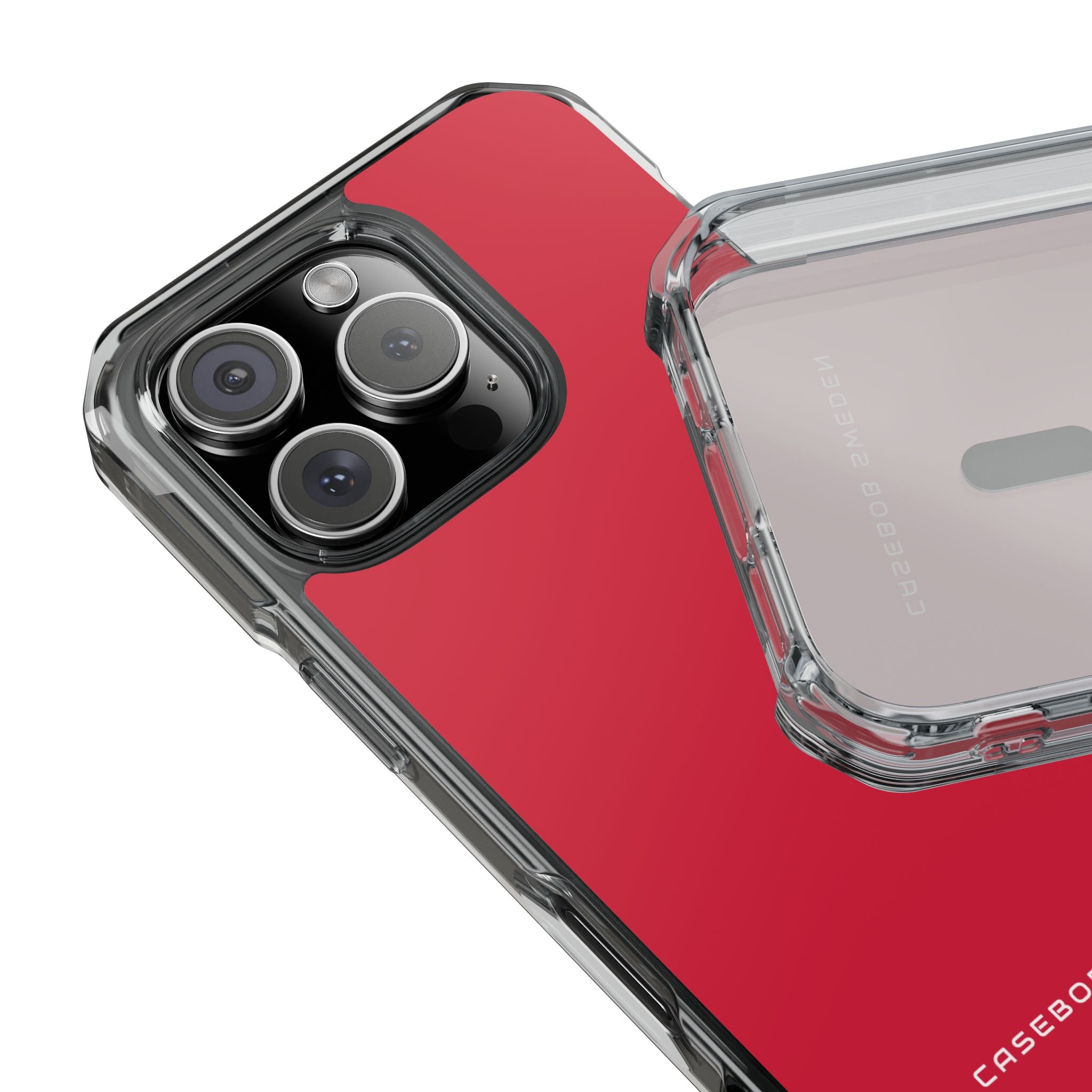 Crimson iPhone 16 - Clear Impact Phone Case