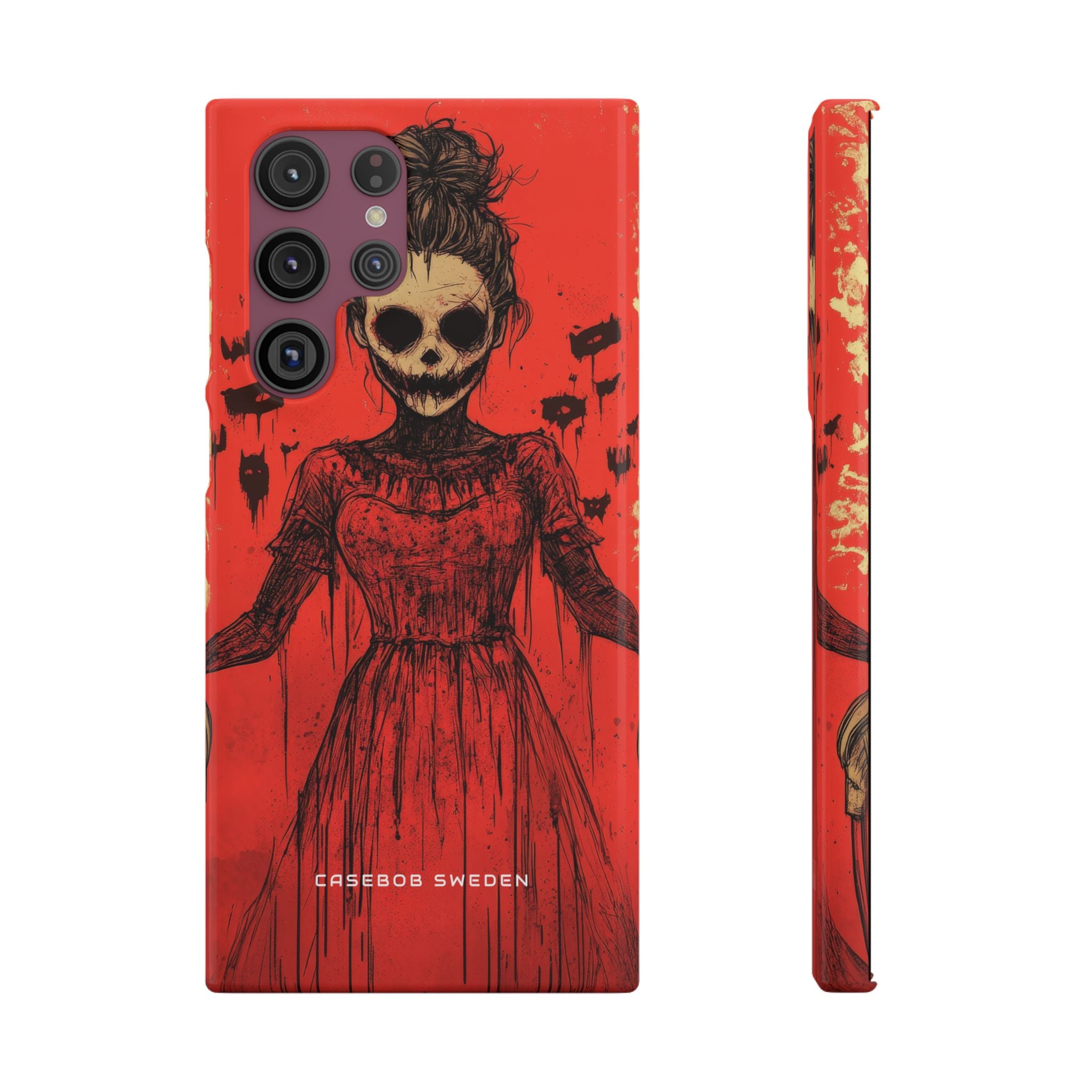 Haunting Scarlet Descent Samsung S22 - Slim Phone Case