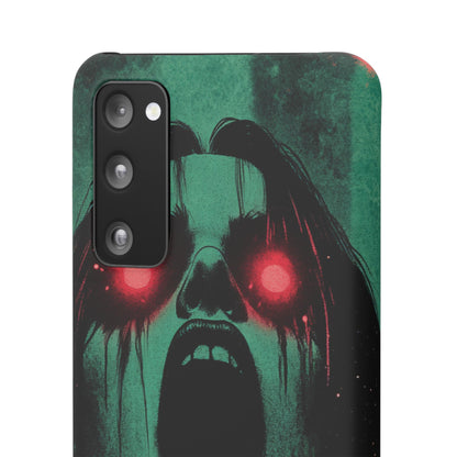 Haunting Glow of Gothic Eyes Samsung S20 - Slim Phone Case