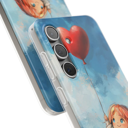 Heart Balloon Whimsy Samsung S24 Case - Soft