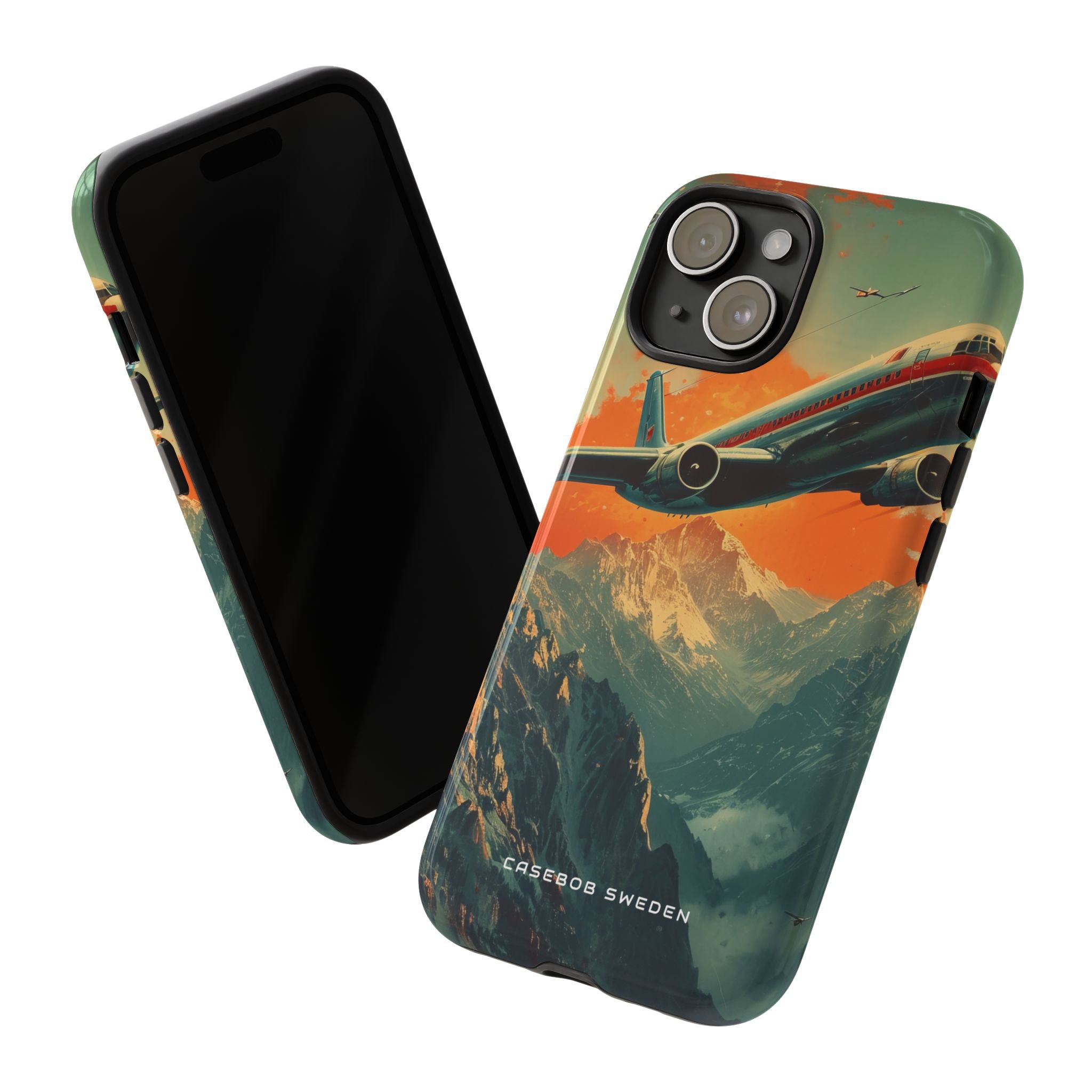 Vintage Skyward Adventure iPhone 15 - Tough Phone Case