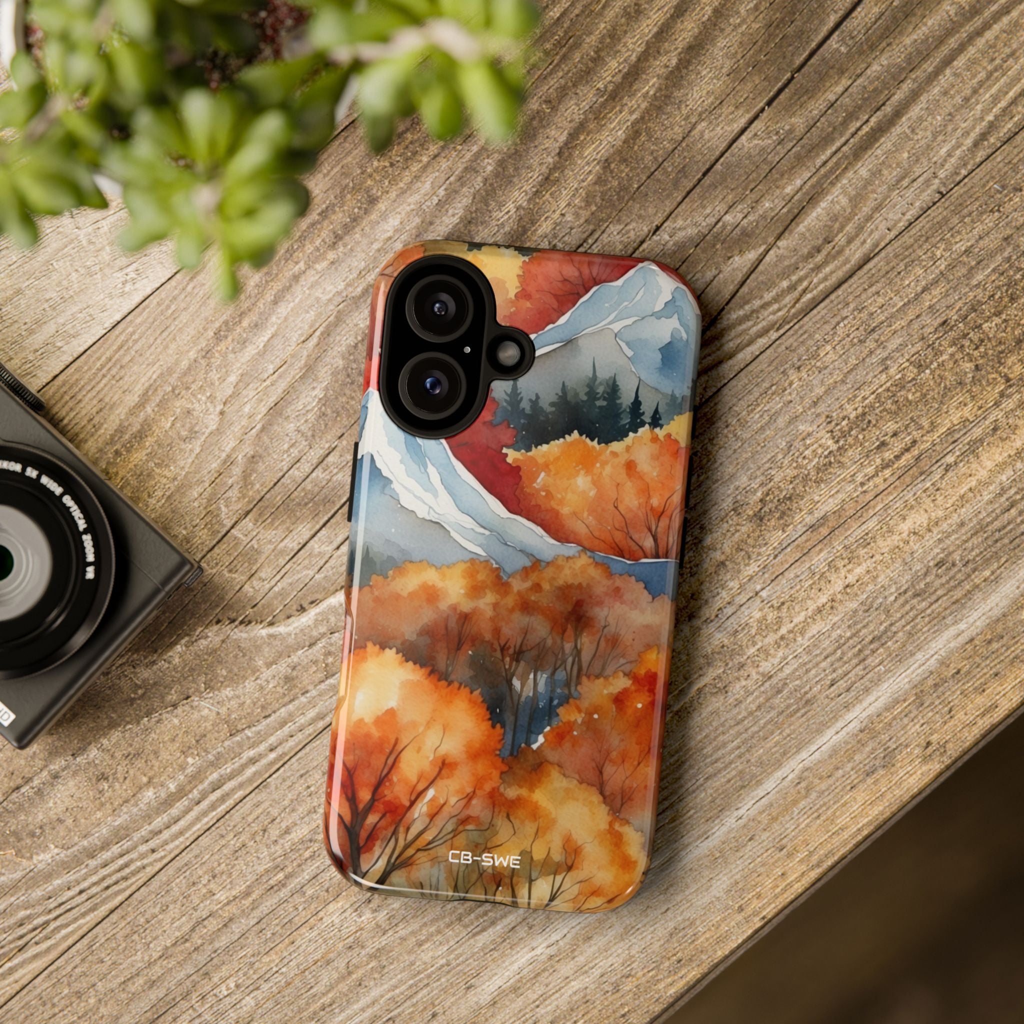 Autumn Leaves Dance - iPhone Case