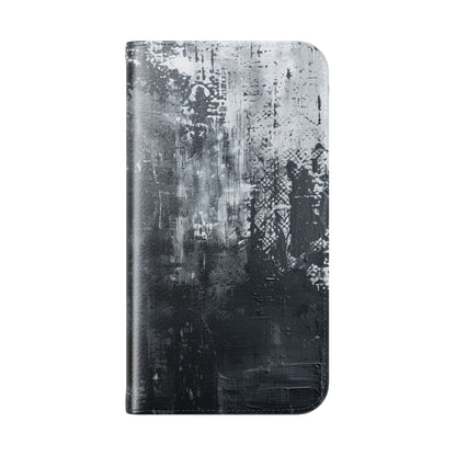 Midnight Brushstroke - iPhone 15 Case - Portemonnee
