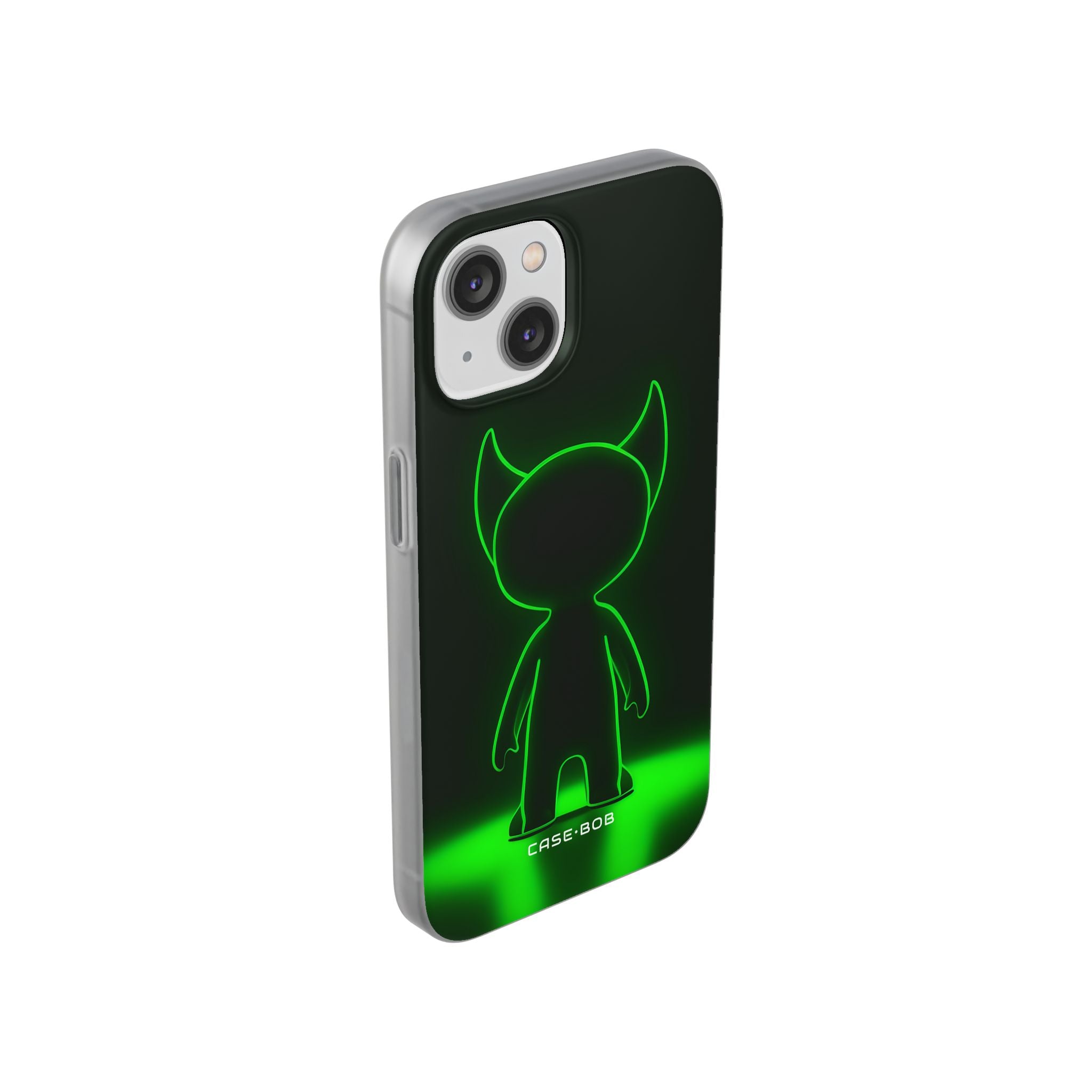 Neon Horned Glow iPhone 14 Case - Soft