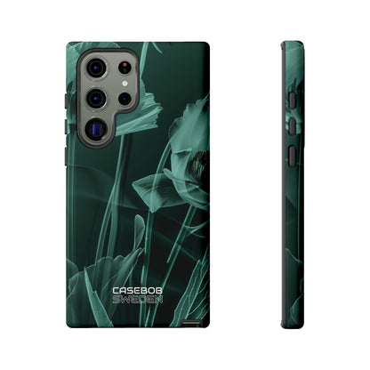 Teal Bloom Radiance Samsung S23 - Tough