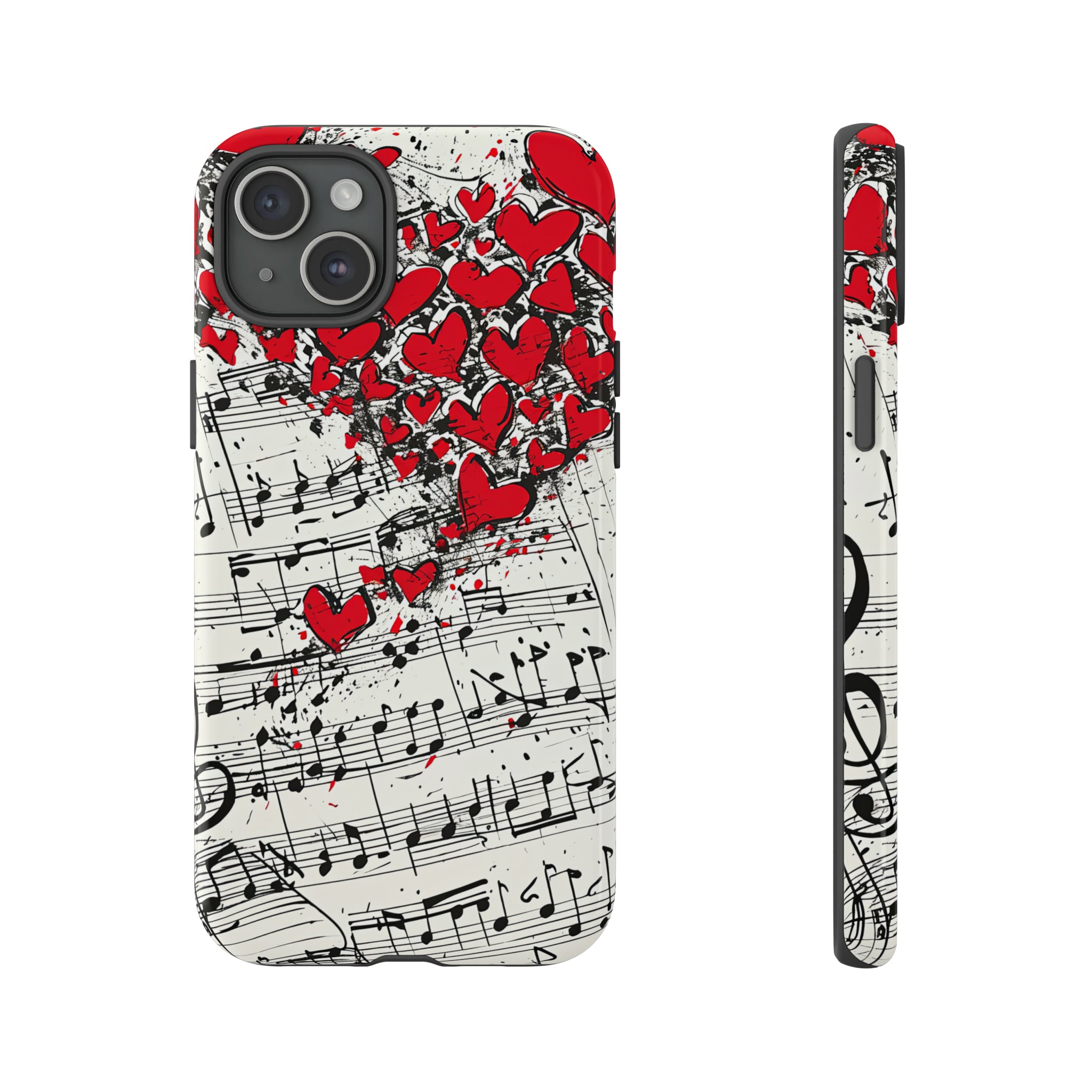 Lyric Harmony Serenade - Protective Phone Case