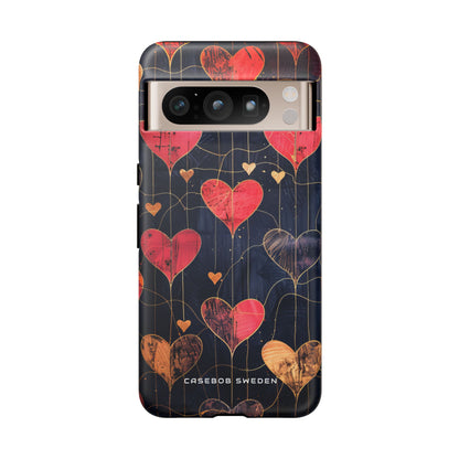 Gradient Heartflow Harmony Google Pixel 8 - Tough Phone Case