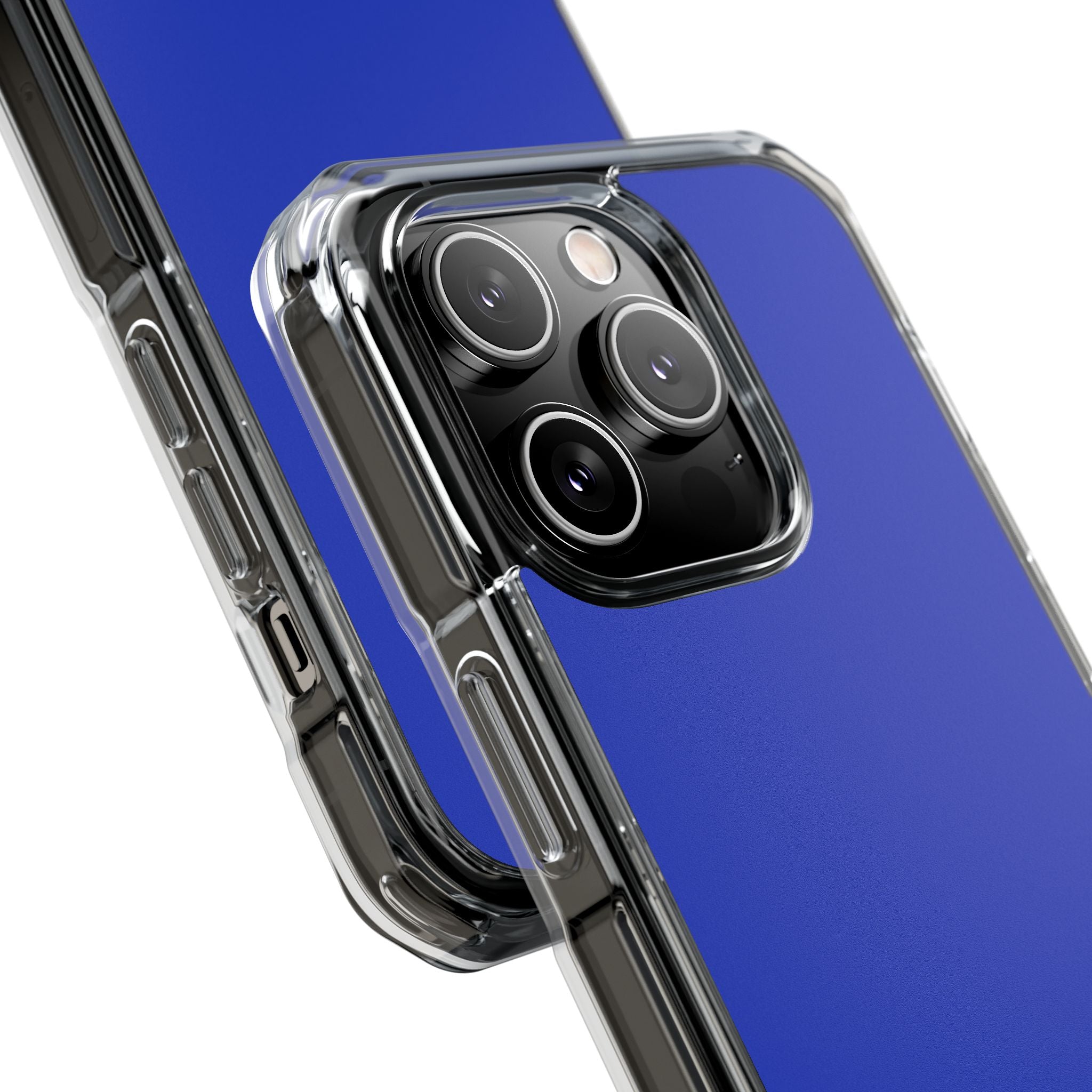 Persian Blue - Clear Impact Case for iPhone