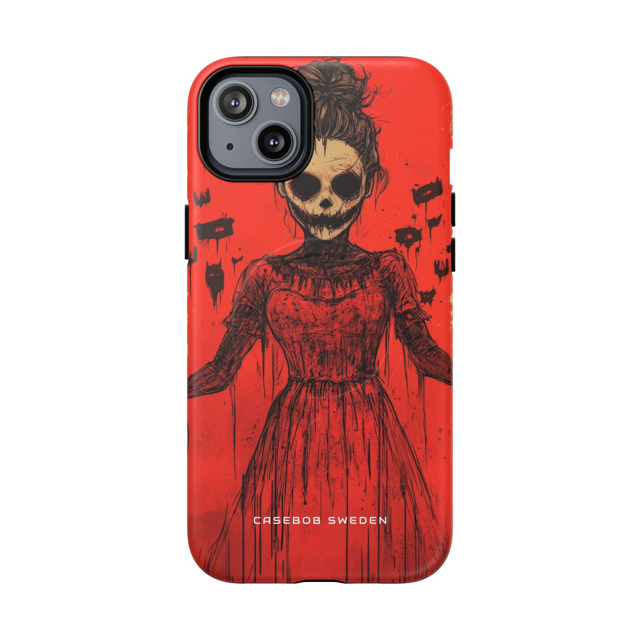 Haunting Scarlet Descent iPhone 14  Tough+ Phone Case