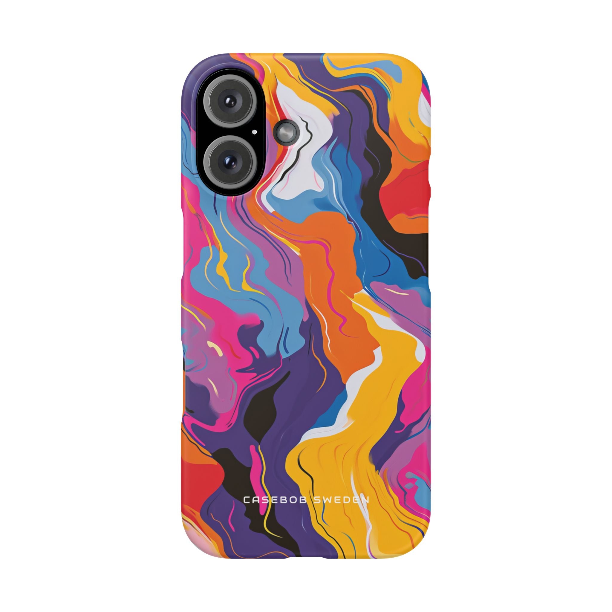 Vortex Colorwave iPhone 16 - Slim Phone Case