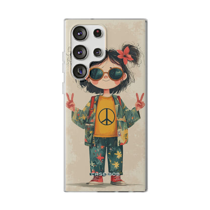 Peace Pigtails Samsung S23 Ultra Case - Soft
