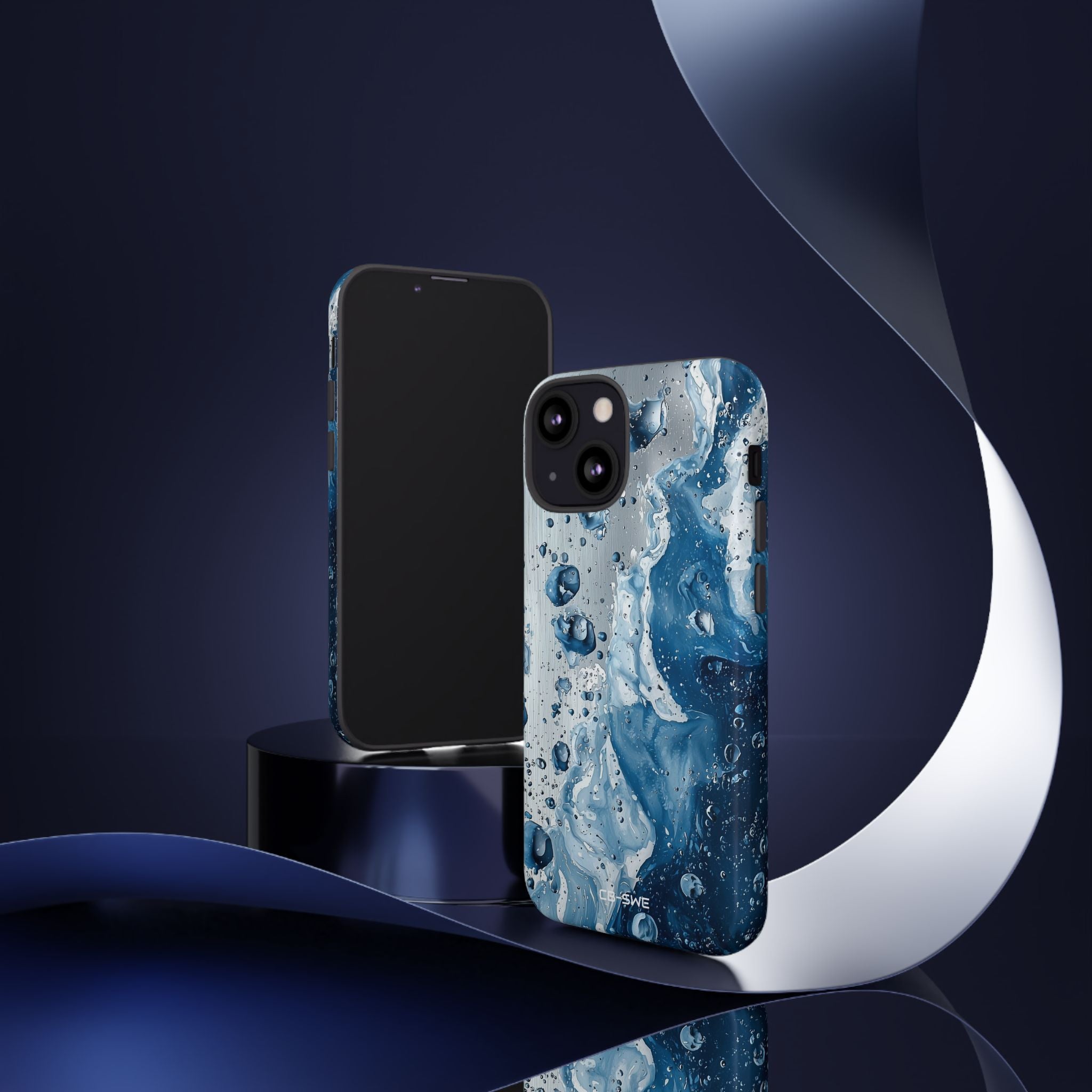 Water Bubbles Dance - iPhone Case