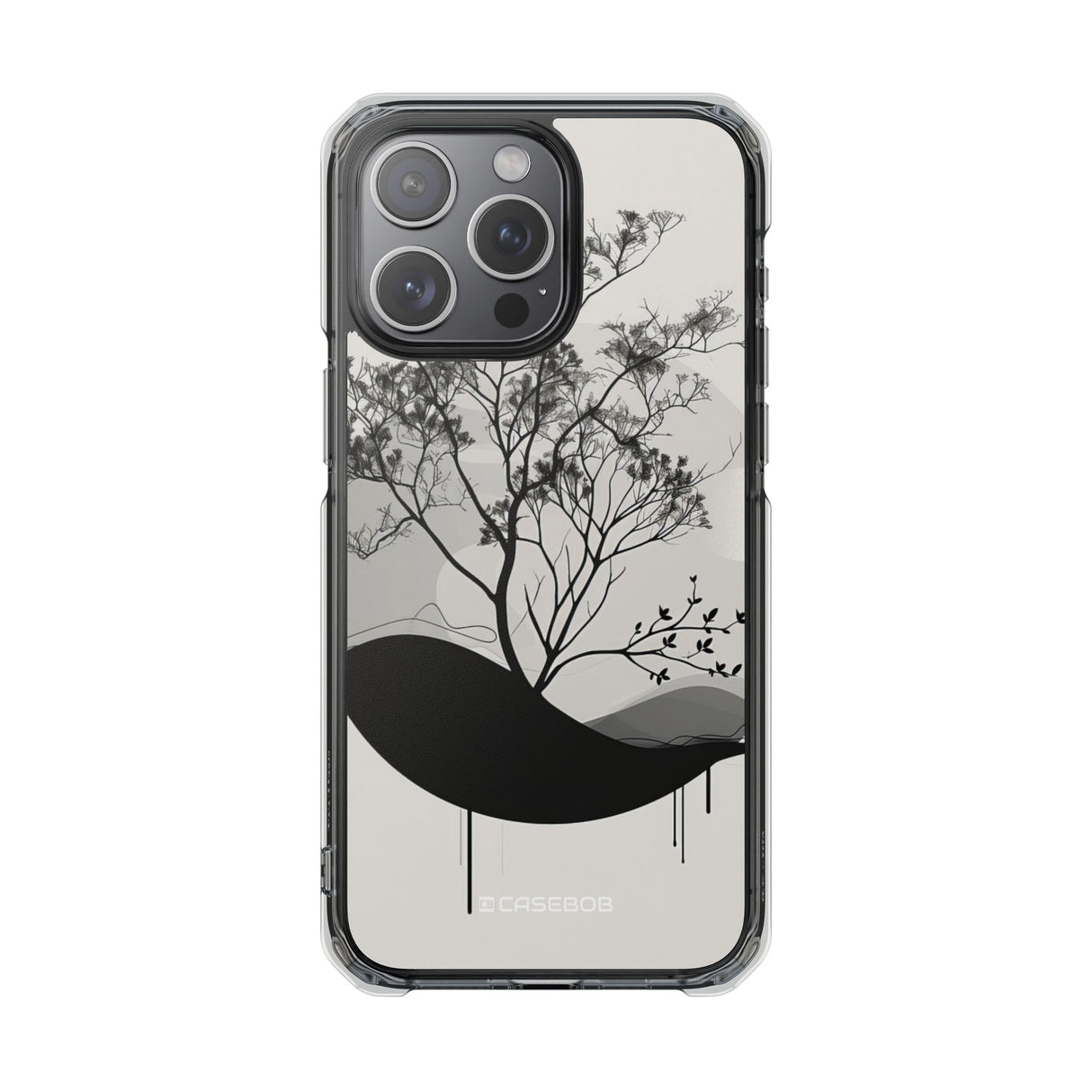 Ethereal Silhouette - Phone Case for iPhone (Clear Impact - Magnetic)