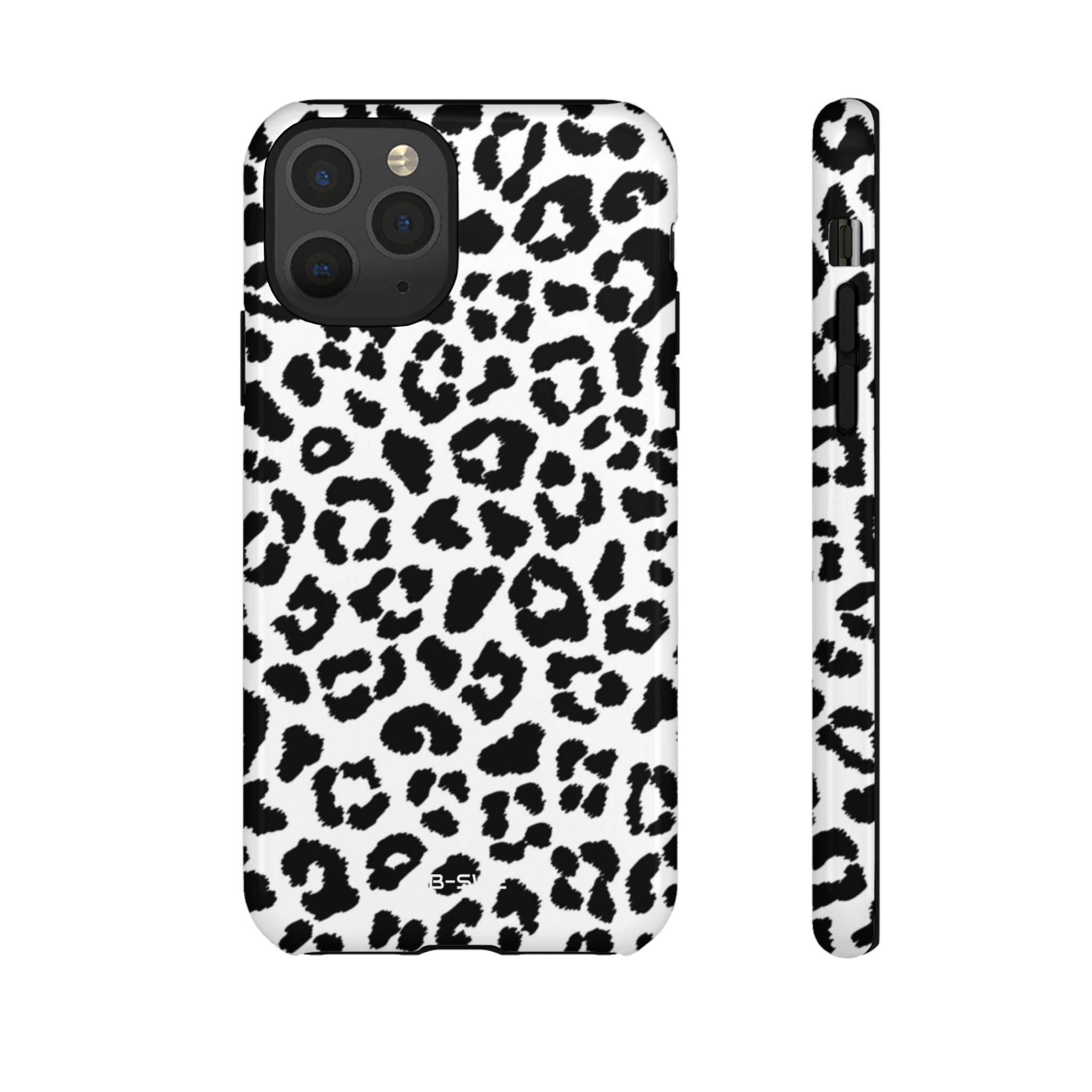 Monochrome Leopard Essence - iPhone Case