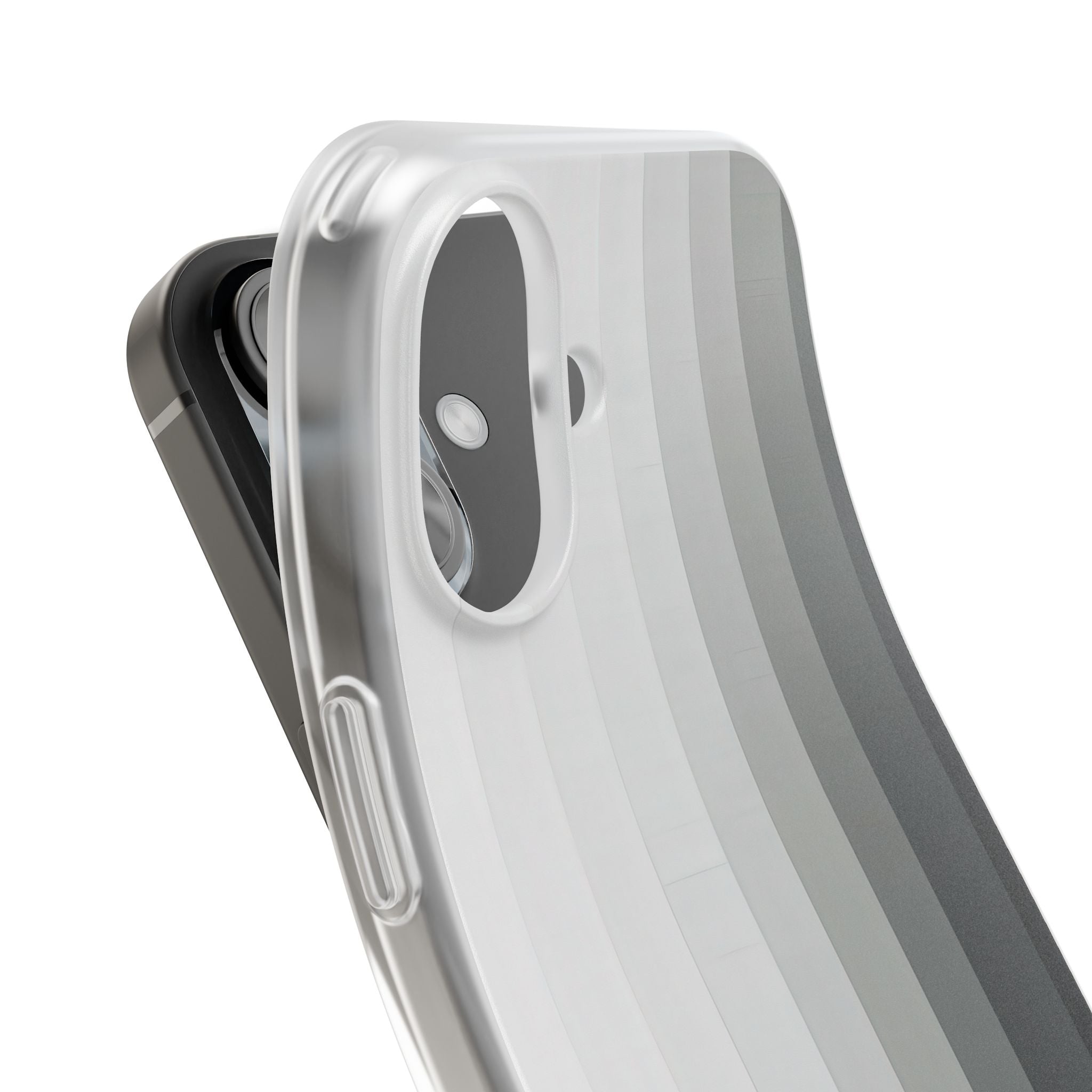 Gradient Bands iPhone 16 Case - Soft