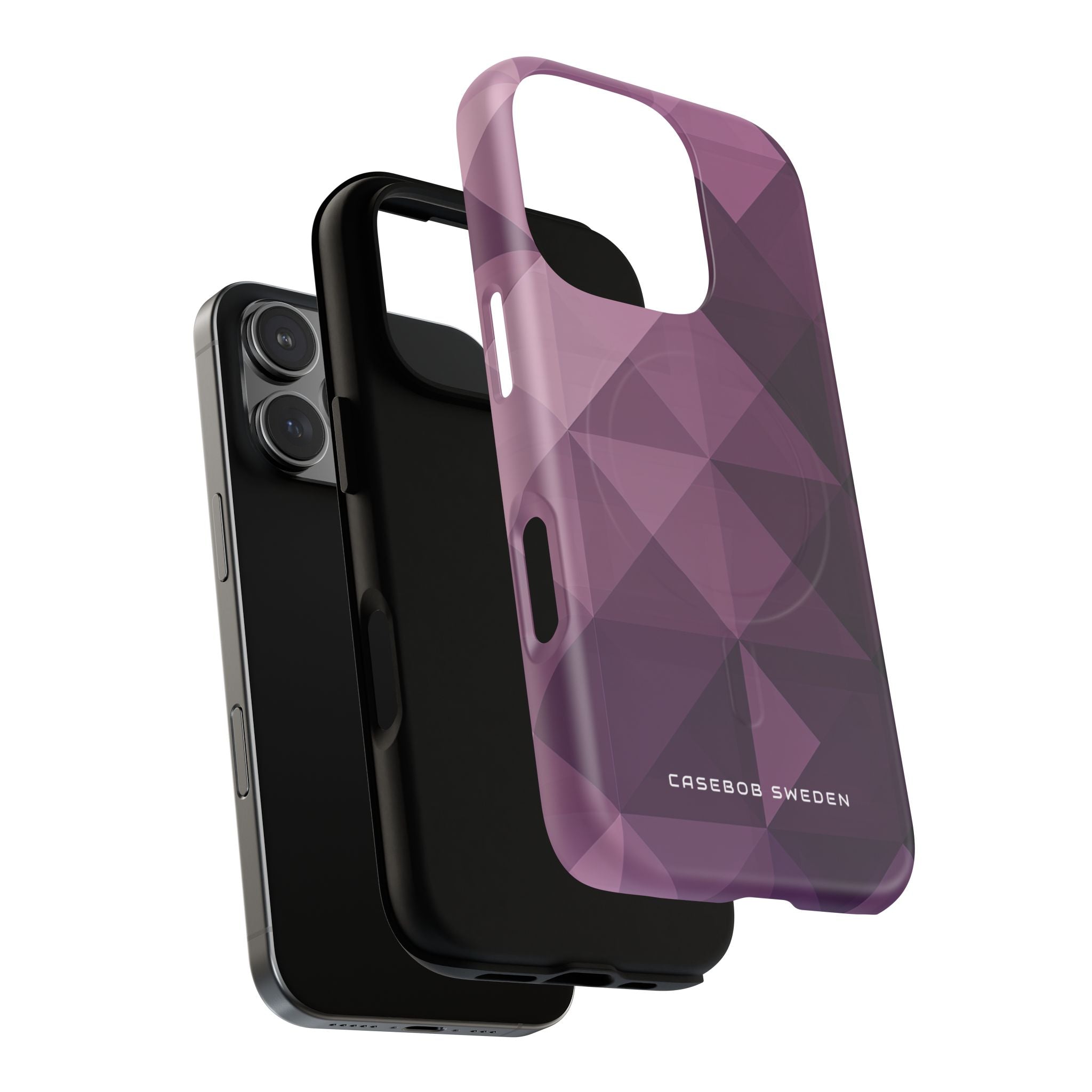 Gradient Purple Mosaic iPhone 16 | Tough+ Phone Case