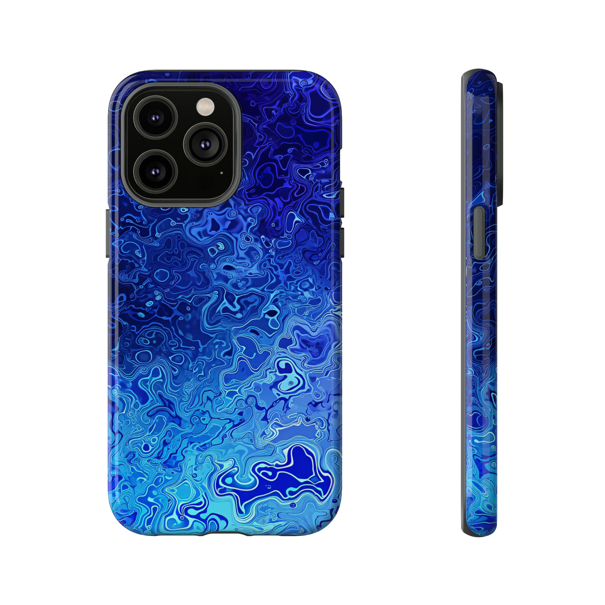 AI Fusion: Metallic Gradient - Protective Phone Case