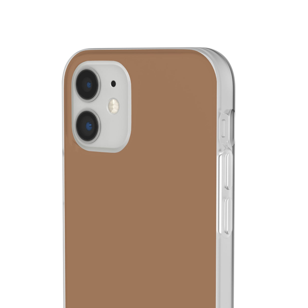 Chamoisee Brown | Handyhülle für iPhone (Flexi Case) 