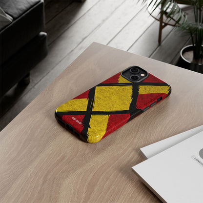 Dynamic Geometric Energy - iPhone Case