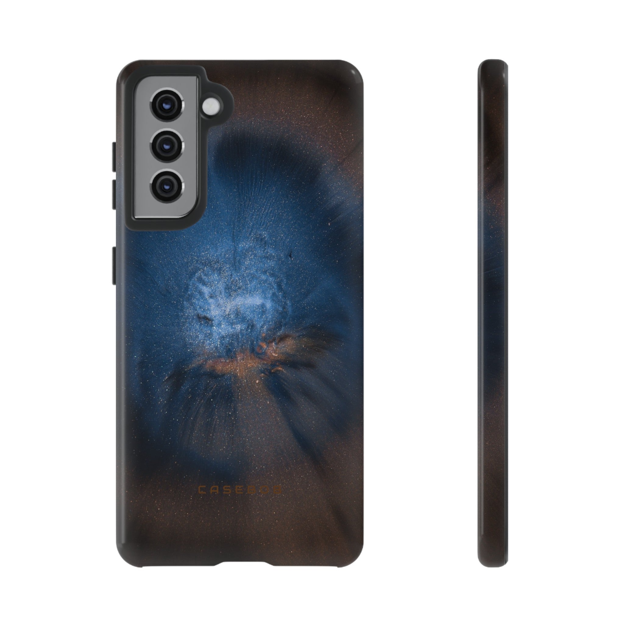 Blue Space Ink Art - Protective Phone Case