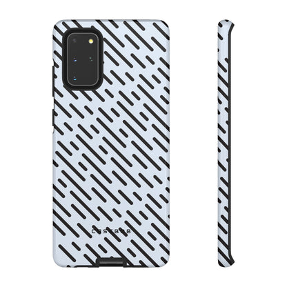 Monochrome Dash - Protective Phone Case