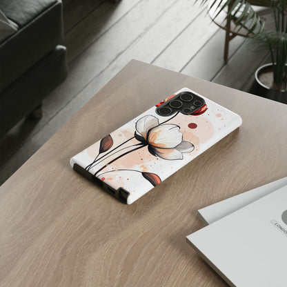 Vibrant Floral Elegance - Samsung Case