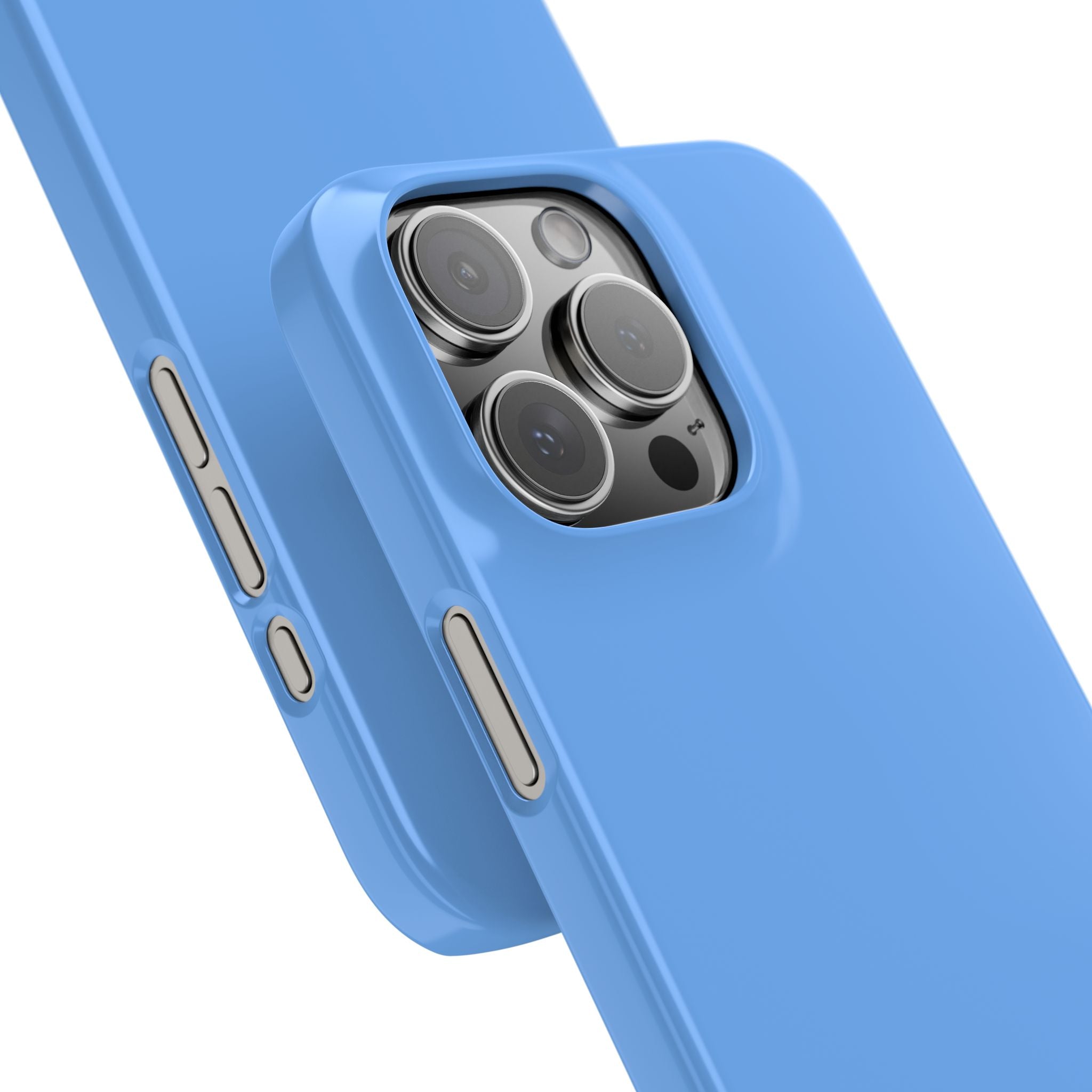 French Sky Blue - Slim iPhone 16 Phone Case