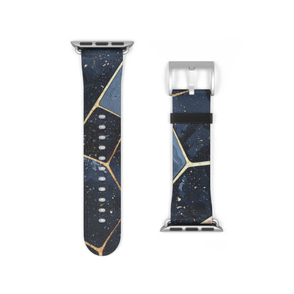 Golden Mosaic Navy - Watch Band