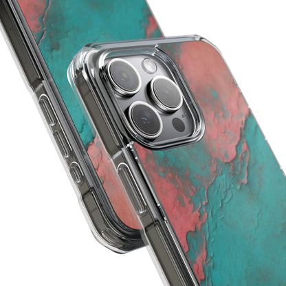Turquoise Waves Dance iPhone Case - Impact