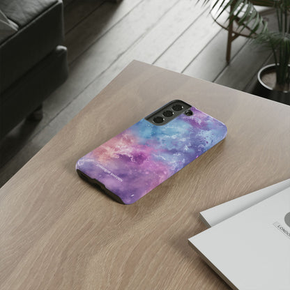 Cosmic Nebula Swirls - Tough Samsung S22 Phone Case