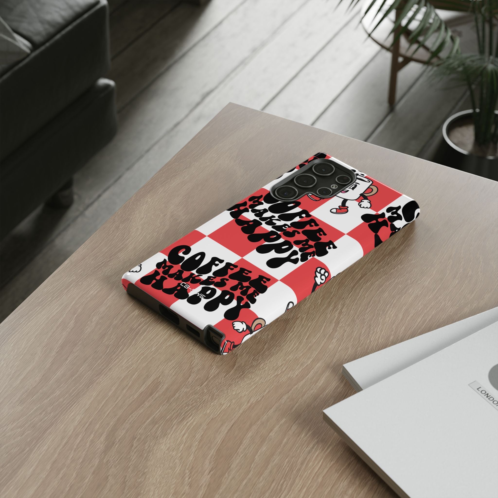 Joyful Coffee Celebration - Samsung Case
