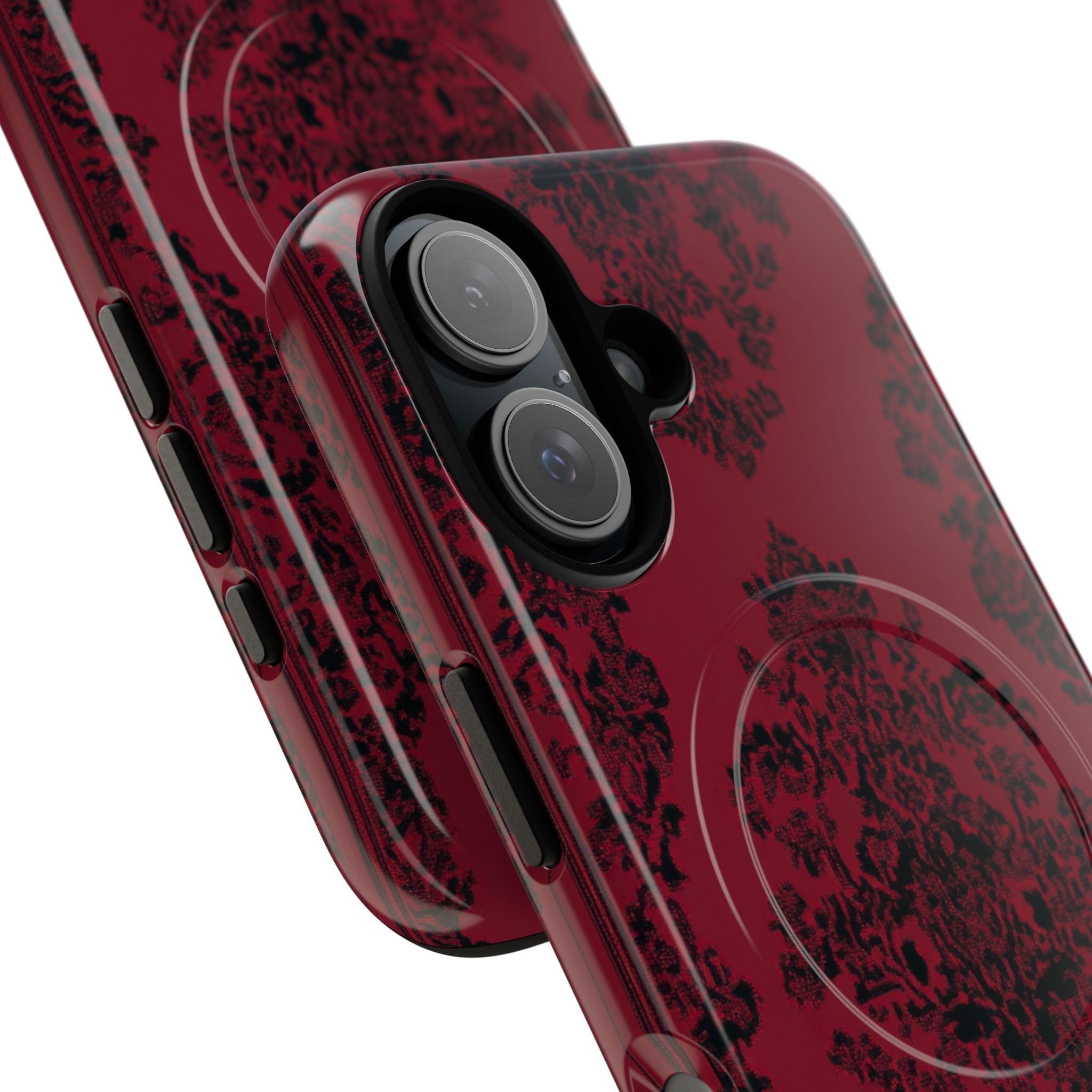 Gothic Crimson Elegance iPhone 16 | Tough+ Phone Case