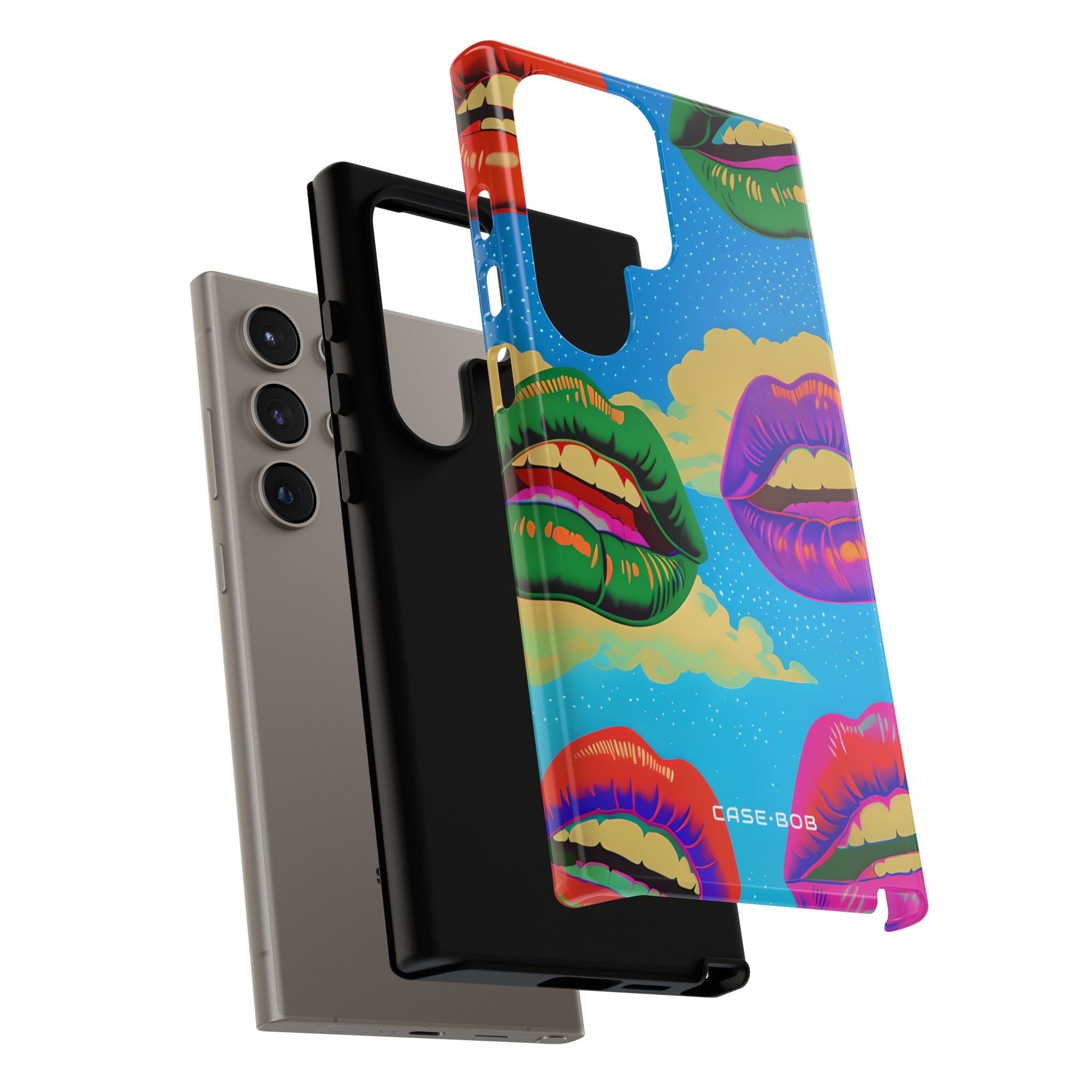 Colorful Lipscape Samsung S24 Ultra Case - Tough