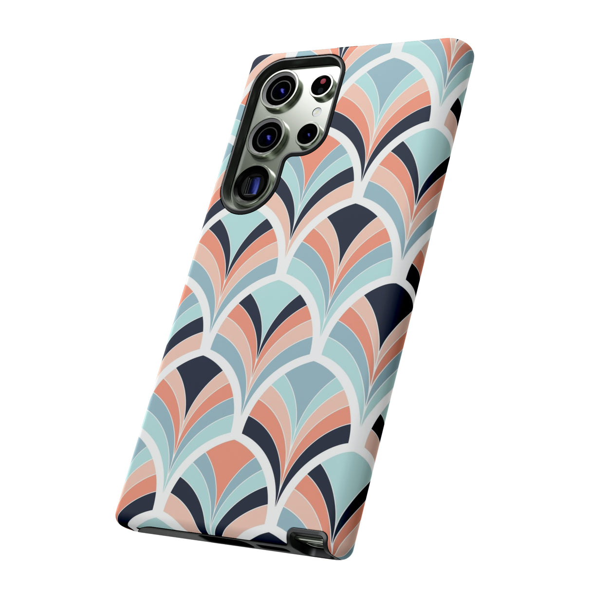 Baby Blue Retro - Protective Phone Case