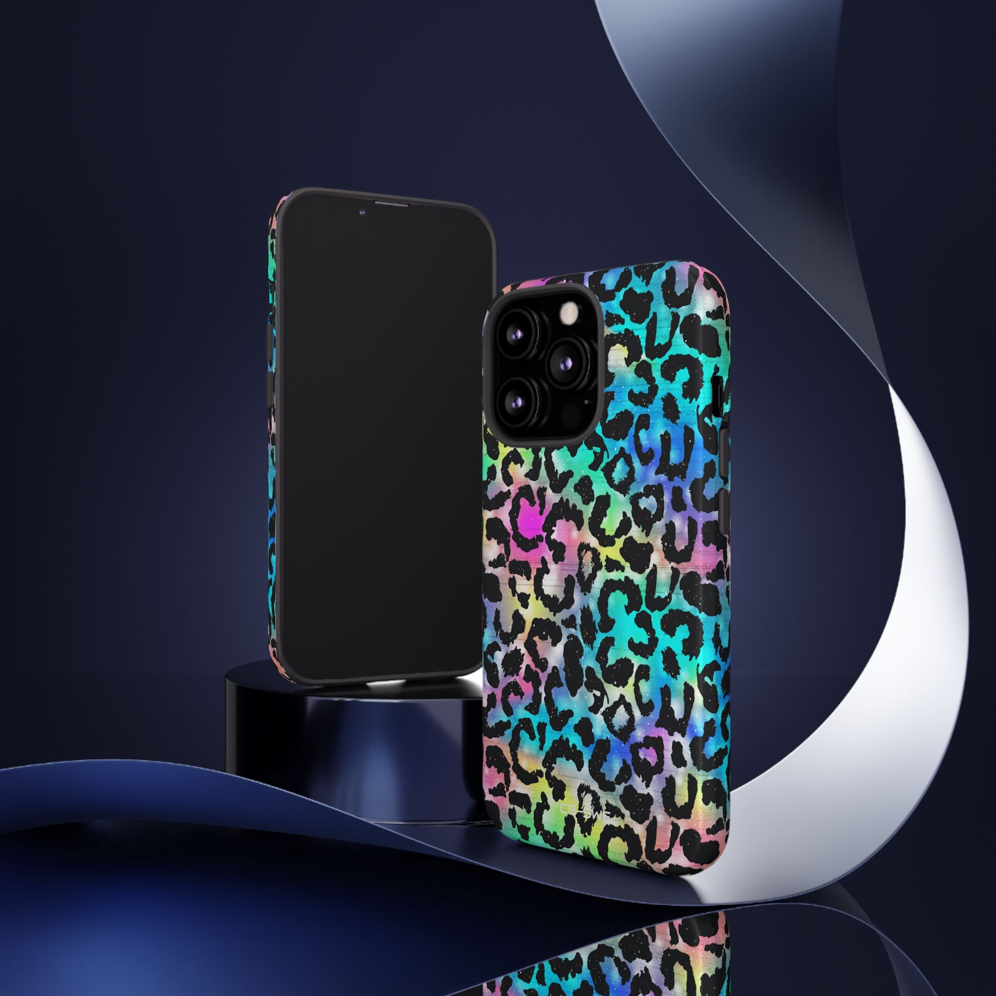 Galaxy Leopard Fantasy - iPhone Case
