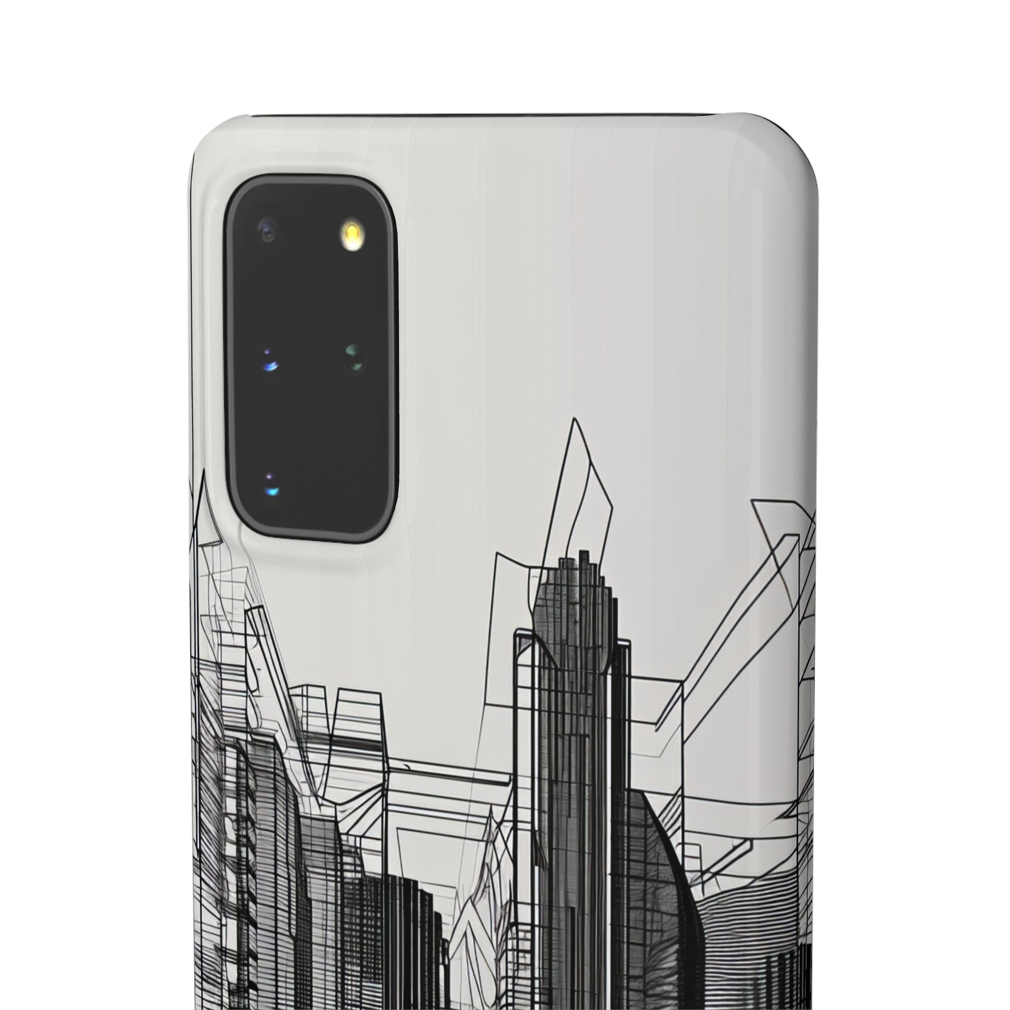 Urban Wireframe | Slim Phone Case for Samsung