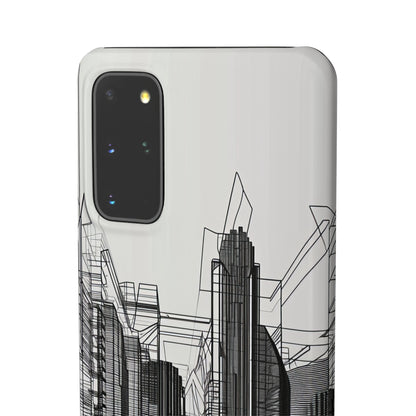 Urban Wireframe | Slim Phone Case for Samsung